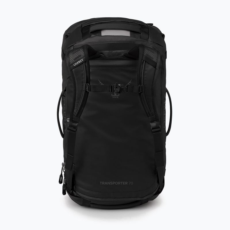 Geantă de voiaj Osprey Transporter Squffel 70 l raven black 3