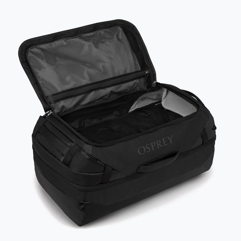 Geantă de voiaj Osprey Transporter Squffel 70 l raven black 4