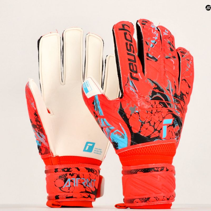 Mănuși de portar Reusch Attrakt Grip roșu 5370815-3334