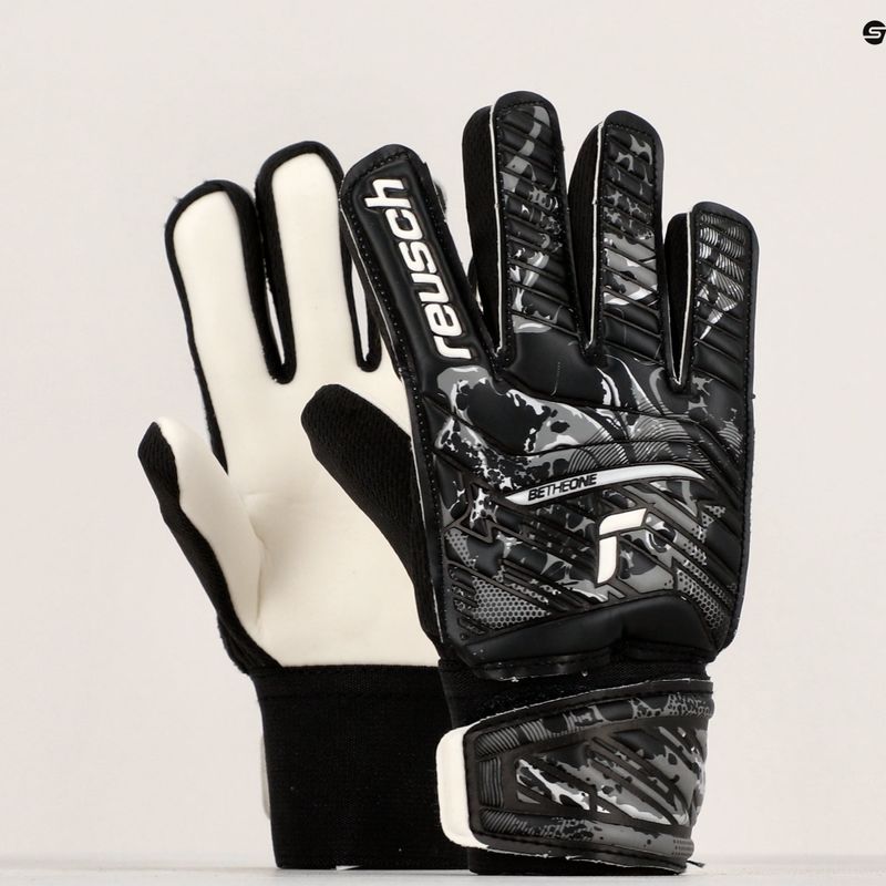Mănuși de portar pentru copii Reusch Attrakt Starter Solid Junior negru 5372514-7700 9