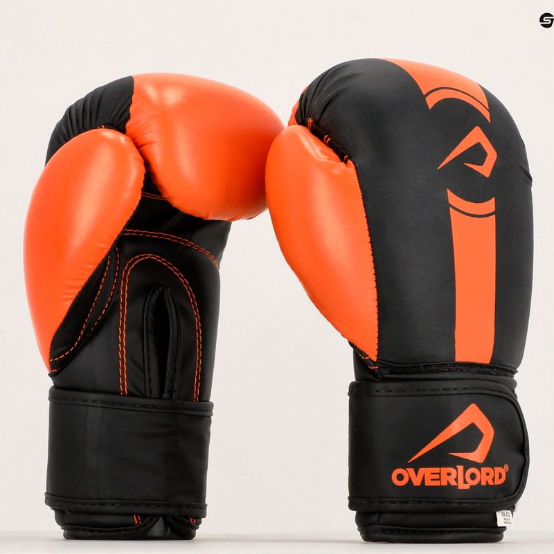 Overlord Mănuși Boxer negru și portocaliu 100003 9