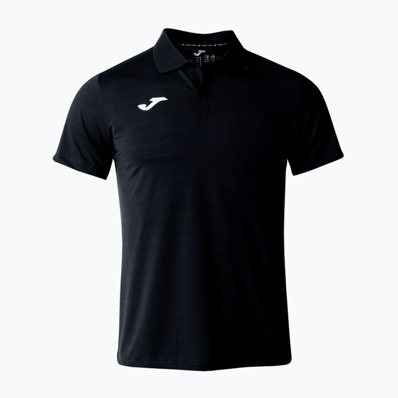 Tricou polo de tenis pentru bărbați Joma Torneo black