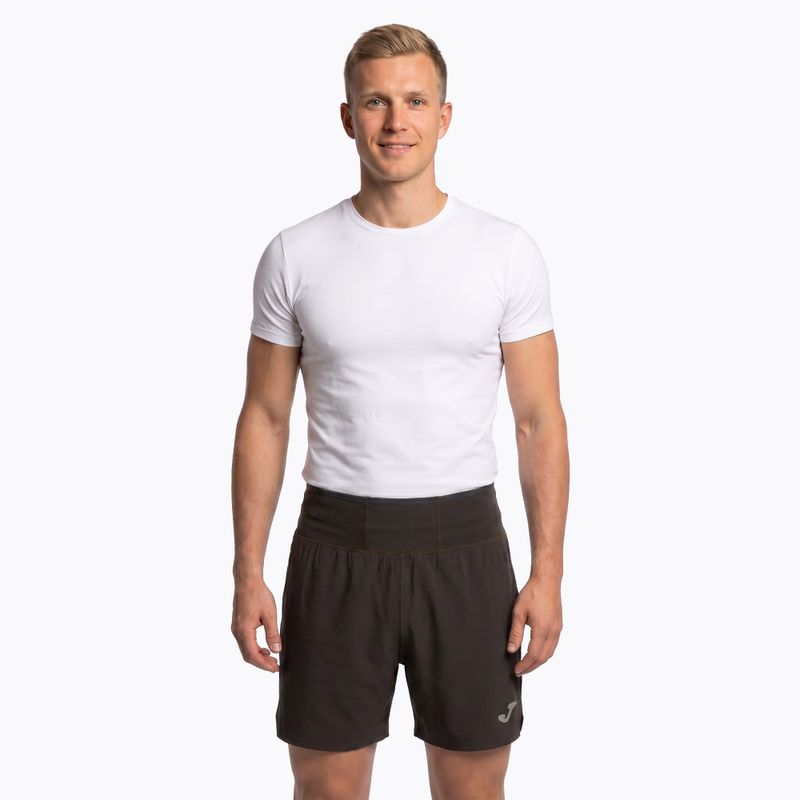 Pantaloni scurți de alergare pentru bărbați Joma R-Combi khaki 5