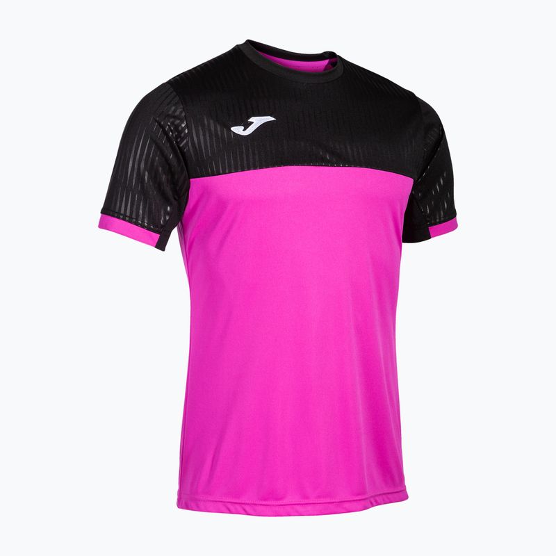 Tricou de tenis pentru bărbaț Joma Montreal fluorescent pink/black 5