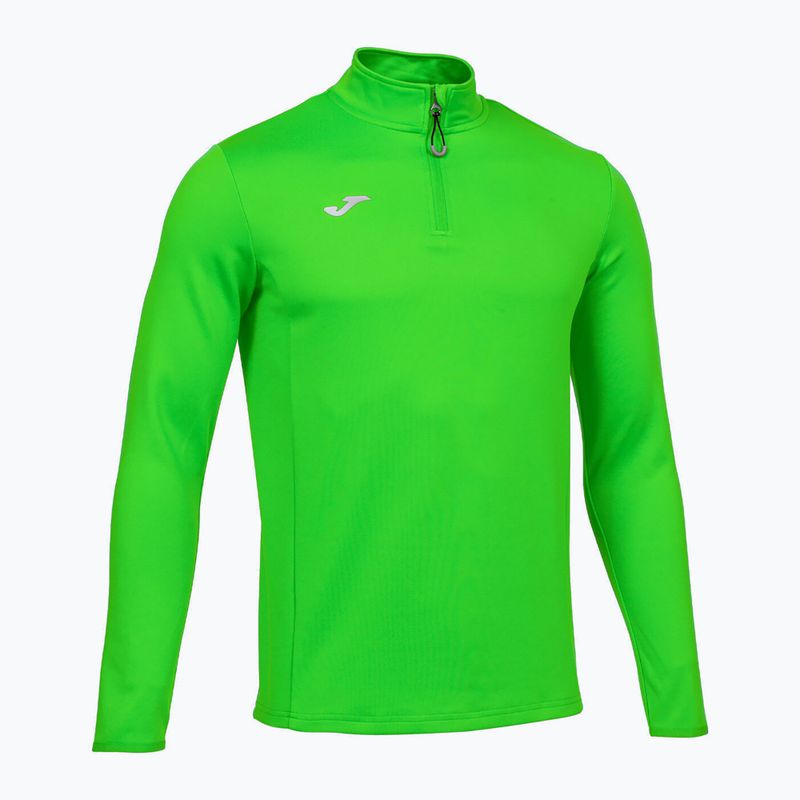 Hanorac pentru bărbați Joma Running Night verde fluor