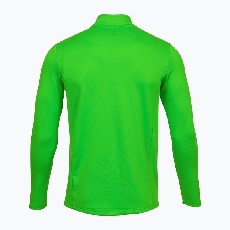 Hanorac pentru bărbați Joma Running Night verde fluor 2