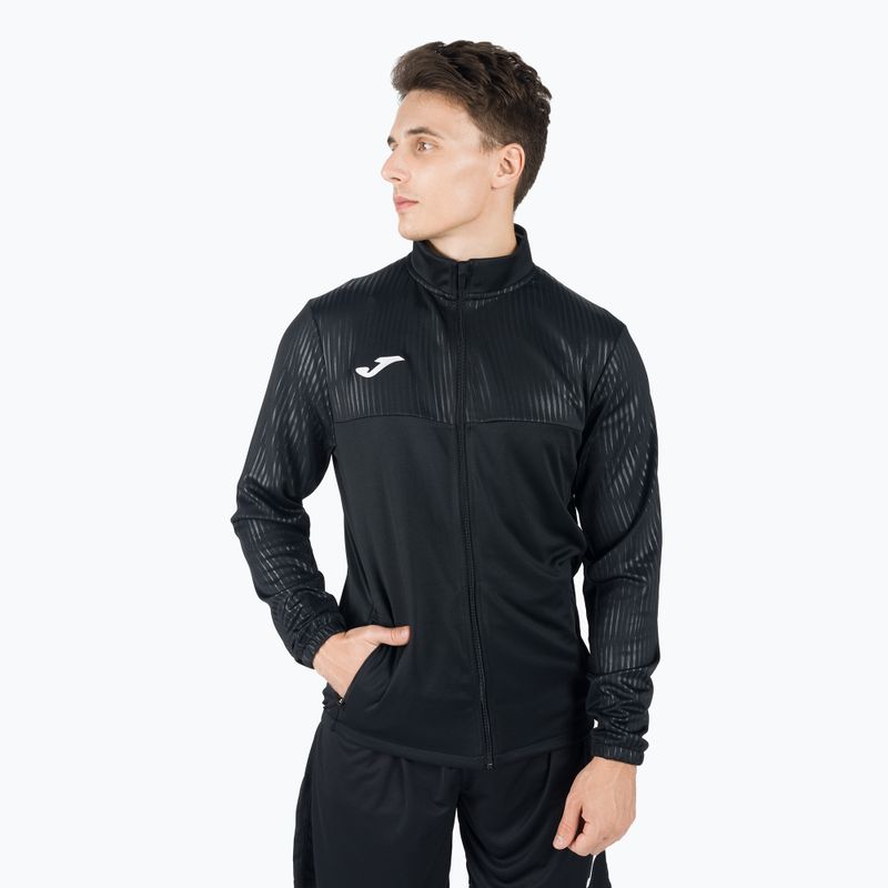 Joma Montreal Full Zip tricou de tenis negru 102744.100 3