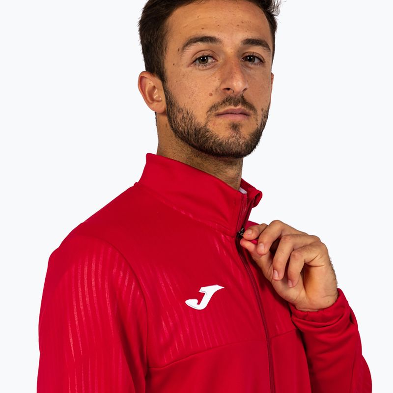 Joma Montreal Full Zip tricou de tenis roșu 102744.600 5