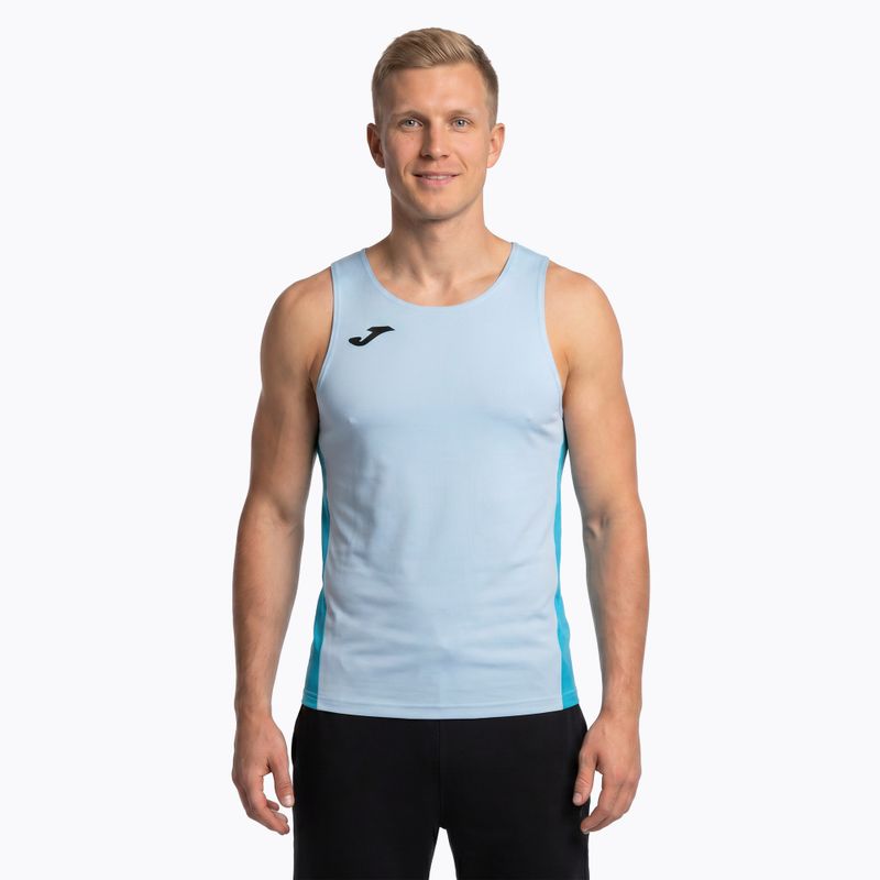 Top de alergat pentru bărbați Joma R-Winner sky blue