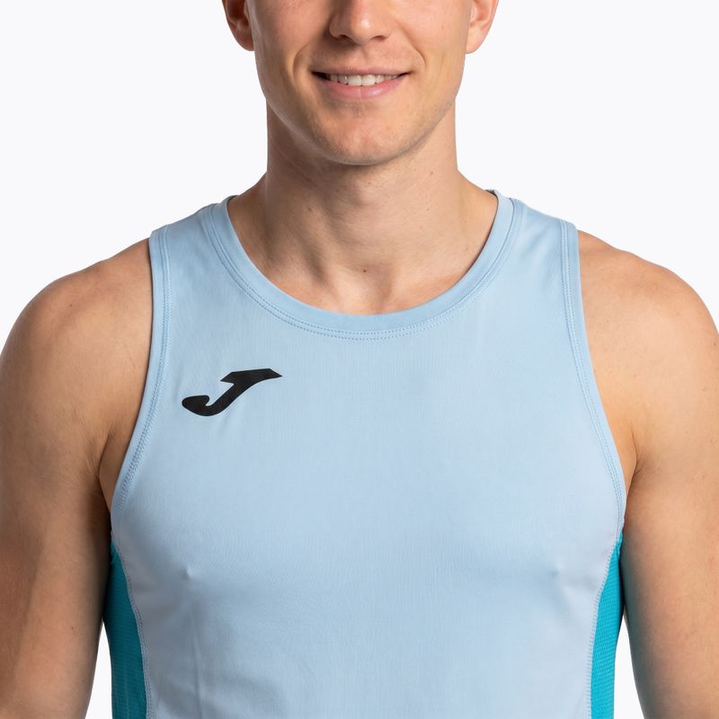 Top de alergat pentru bărbați Joma R-Winner sky blue 3
