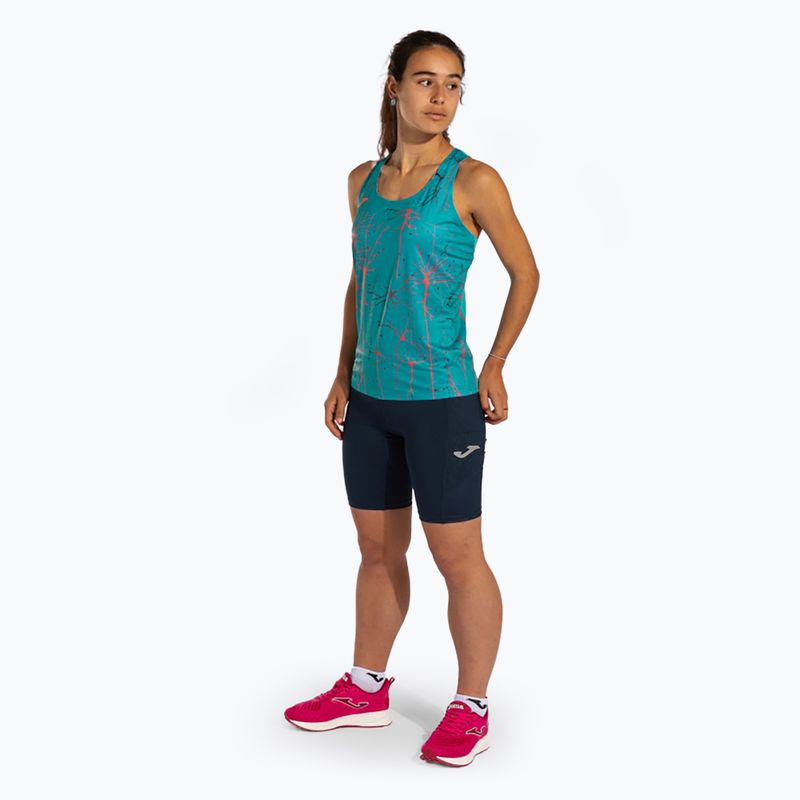 Top de alergat pentru femei Joma Elite IX turquoise