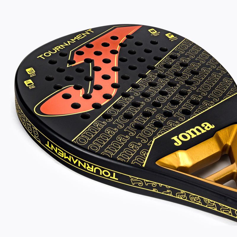 Rachetă de padel Joma Tournament negru/roșu 400836.175 6