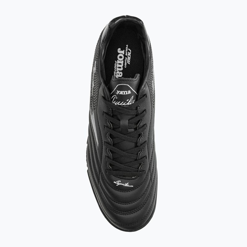 Ghete de fotbal Joma Aguila TF pentru bărbați, negru 6