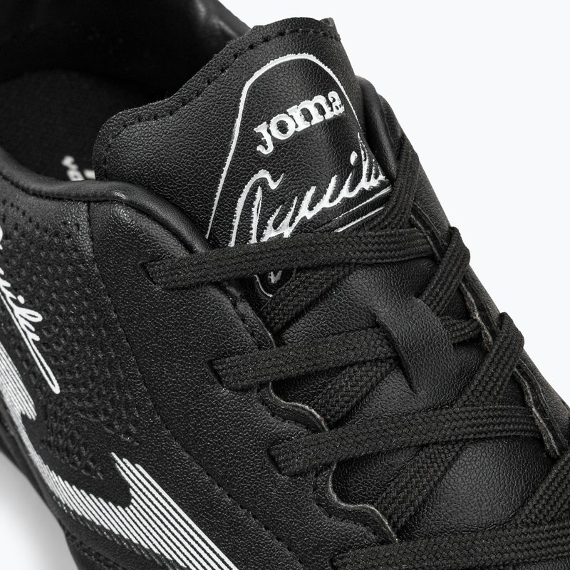 Ghete de fotbal Joma Aguila TF pentru bărbați, negru 8