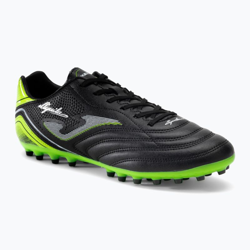 Joma Aguila 2231 AG negro/verde fluor ghete de fotbal pentru bărbați