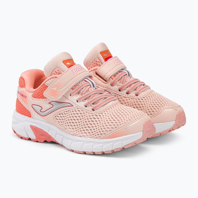 Joma J.Sprint 2213 portocaliu pantofi de alergare pentru copii JSPRW2213V 4