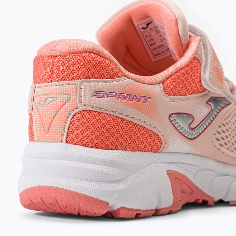 Joma J.Sprint 2213 portocaliu pantofi de alergare pentru copii JSPRW2213V 9