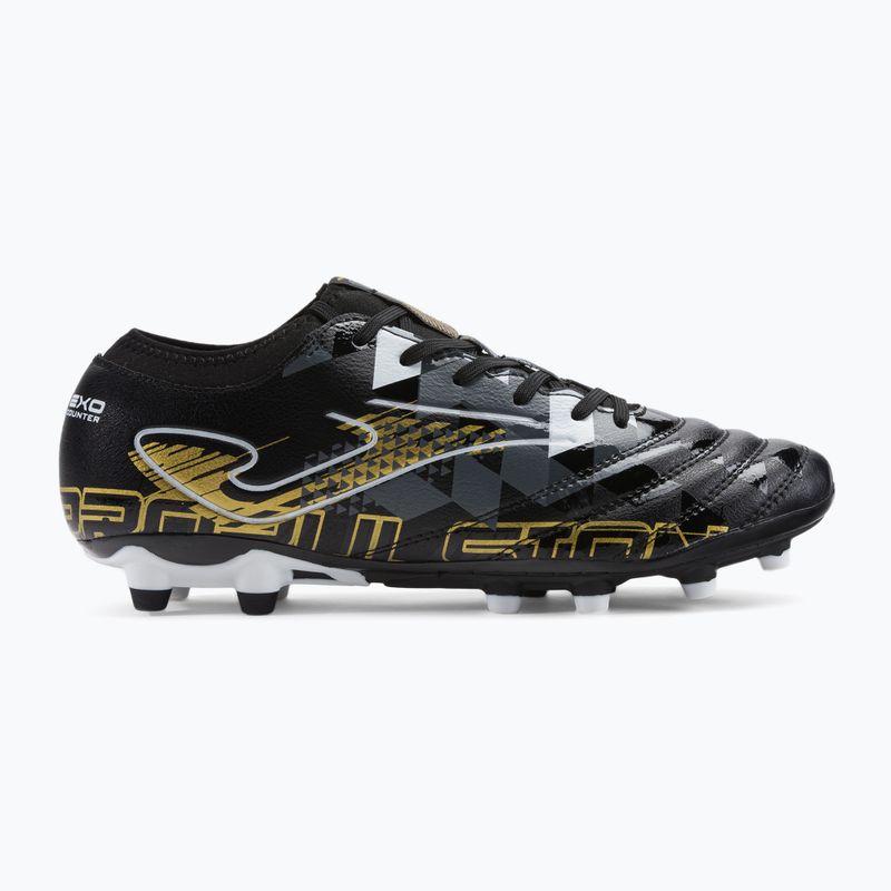 Ghete de fotbal Joma Propulsion FG pentru bărbați, negru 2