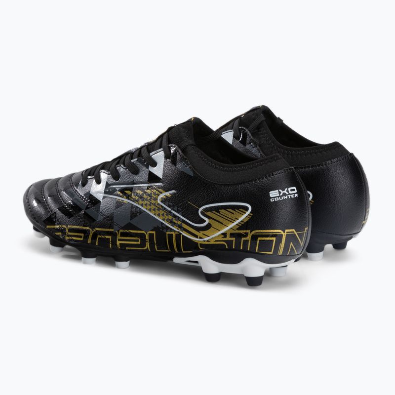 Ghete de fotbal Joma Propulsion FG pentru bărbați, negru 3