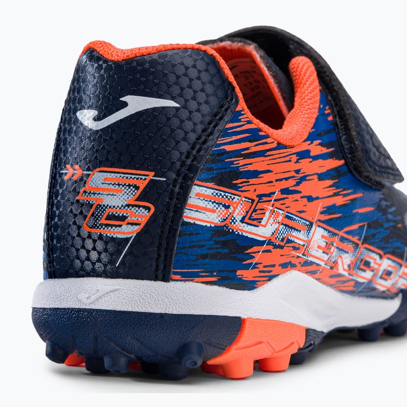 Joma Super Copa TF marino pentru copii, ghete de fotbal pentru copii 8