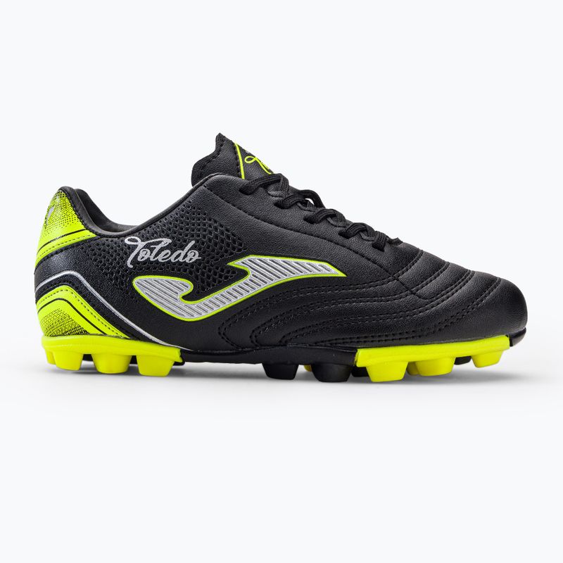 Joma Toledo HG ghete de fotbal pentru copii negru 2