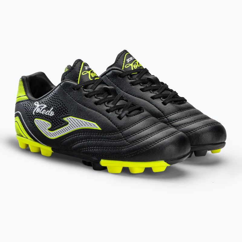 Joma Toledo HG ghete de fotbal pentru copii negru 5