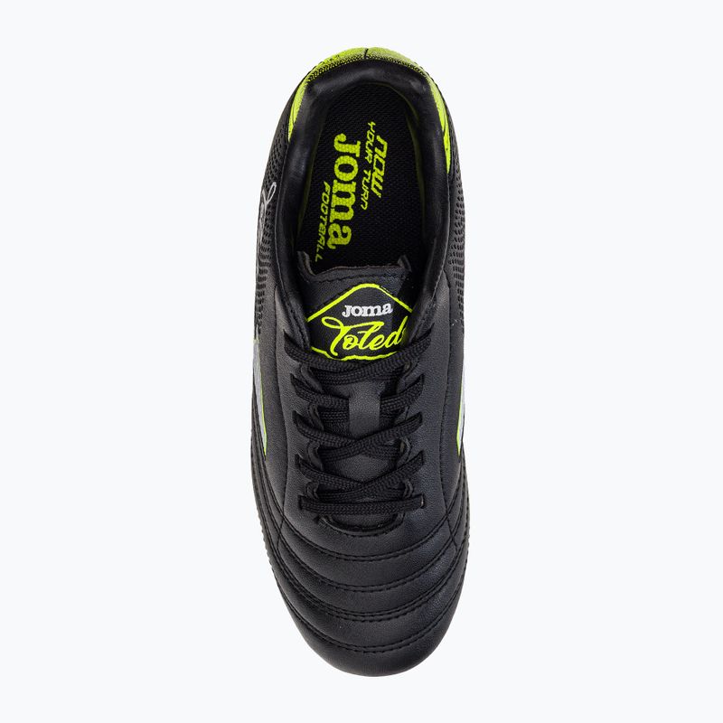 Joma Toledo HG ghete de fotbal pentru copii negru 6