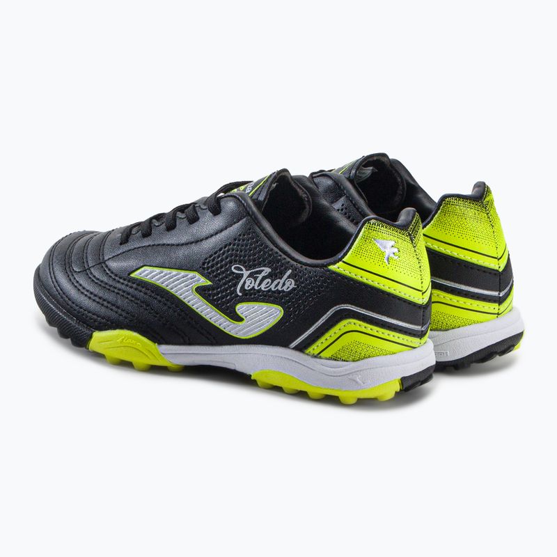 Joma Toledo TF ghete de fotbal pentru copii negru 6