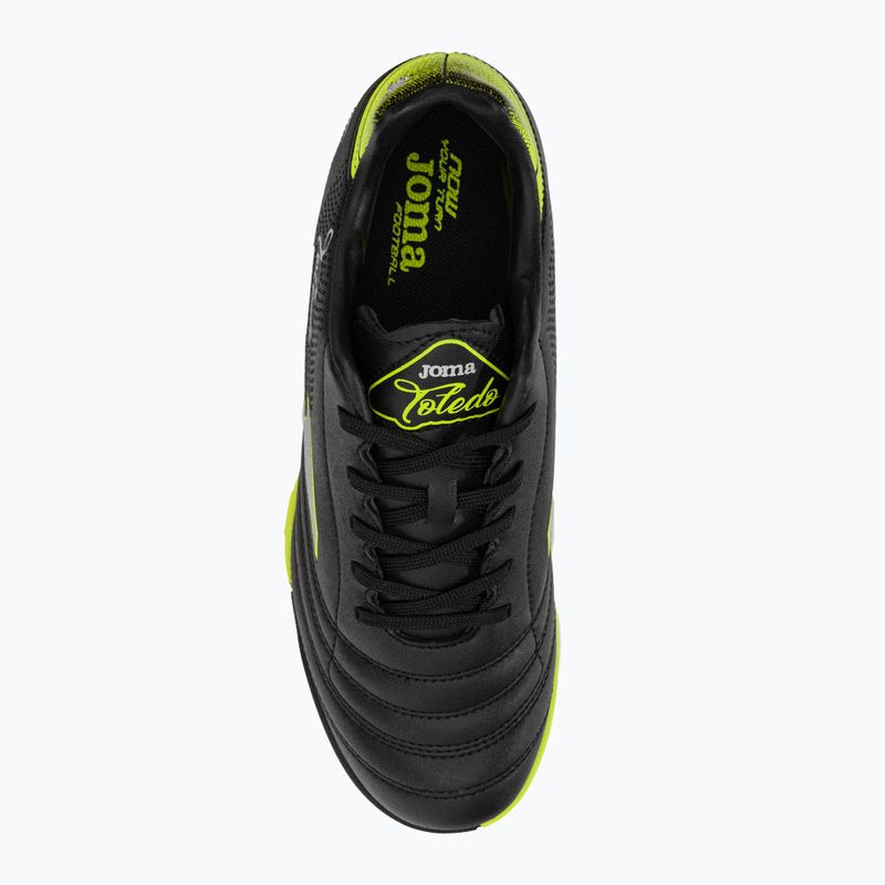 Joma Toledo TF ghete de fotbal pentru copii negru 11