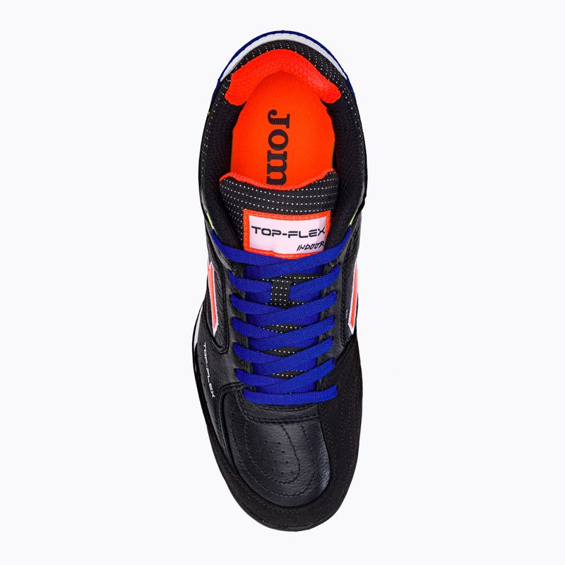 Ghete de fotbal Joma Top Flex TF pentru bărbați, negru/royal 6
