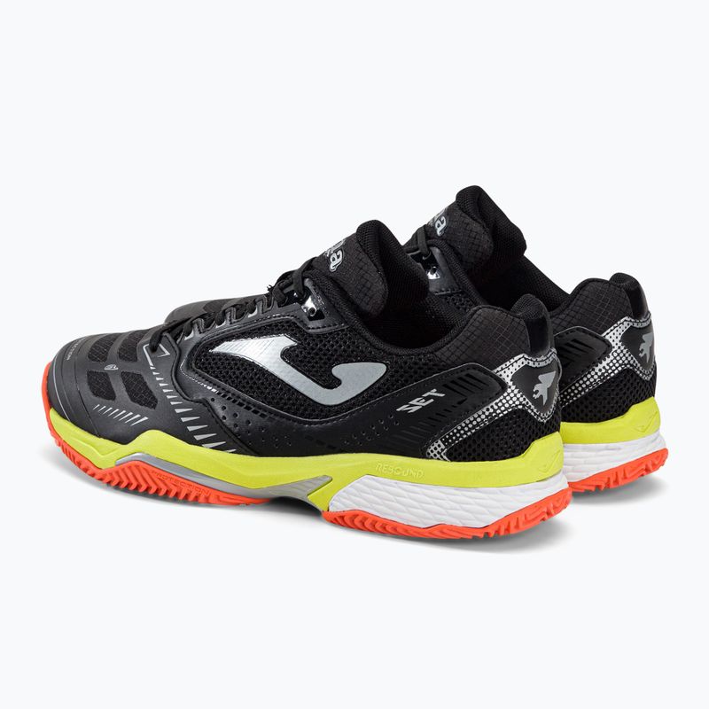 Joma T.Set pantofi de tenis pentru bărbați negru TSETW2201P 3