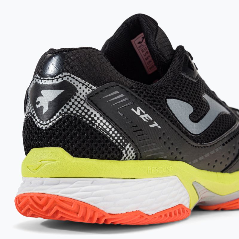 Joma T.Set pantofi de tenis pentru bărbați negru TSETW2201P 9