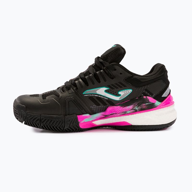 Pantofi de tenis pentru femei Joma T.Slam Lady negru/fucsia 13