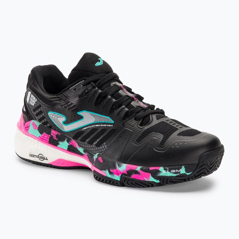 Pantofi de tenis pentru femei Joma T.Slam Lady negru/fucsia