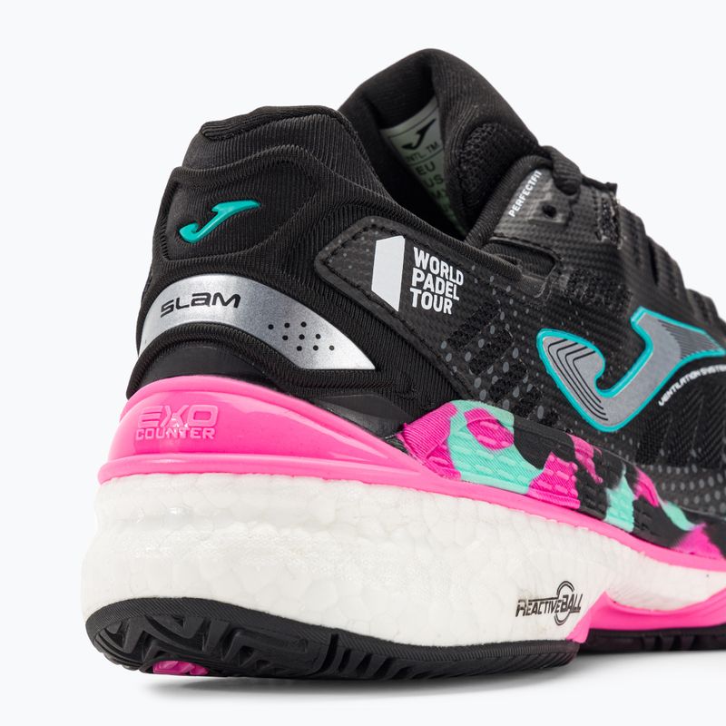 Pantofi de tenis pentru femei Joma T.Slam Lady negru/fucsia 9