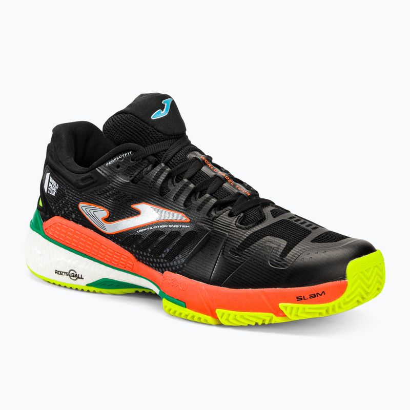 Joma T.Slam 2201 pantofi de tenis pentru bărbați negru și portocaliu TSLAMW2201P