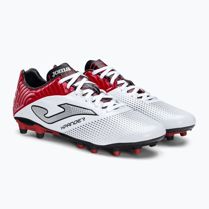 Ghete de fotbal pentru bărbați Joma Xpander FG alb 4