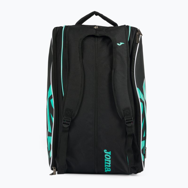 Geantă de padel Joma Master Paddle negru-verde 400924.116 2