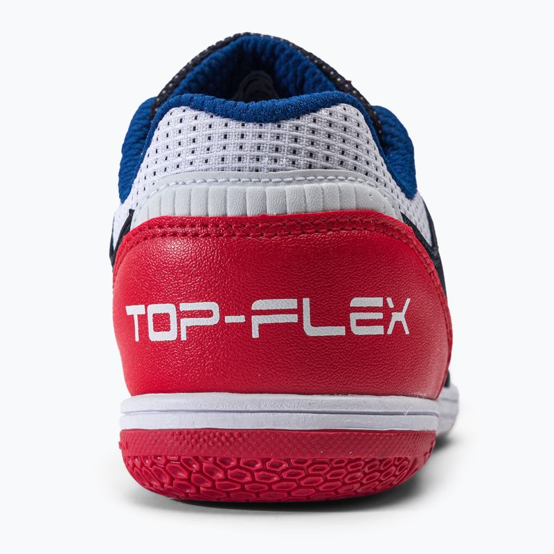 Ghete de fotbal pentru copii Joma Top Flex IN navy/roșu 7