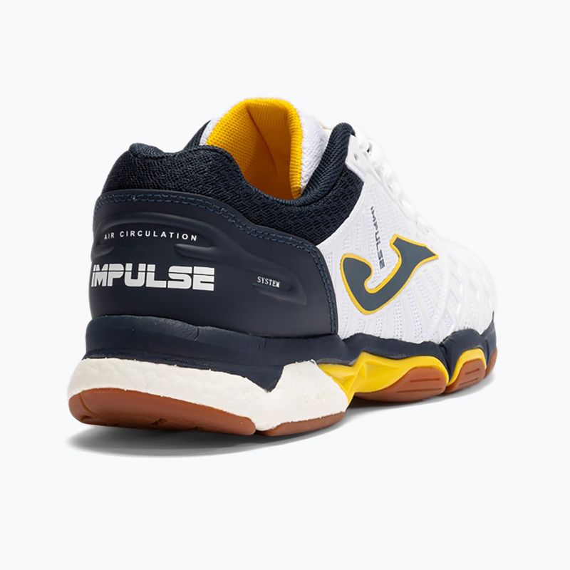 Încălțăminte de volei pentru bărbați Joma V.Impulse 2202 alb-movă VIMPUW2202 12