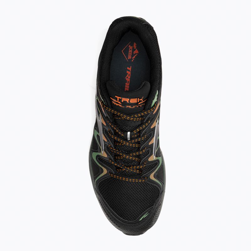Încălțăminte de alergat pentru bărbați Joma Tk.Trek negru-portocalie TKTREW2231H 6