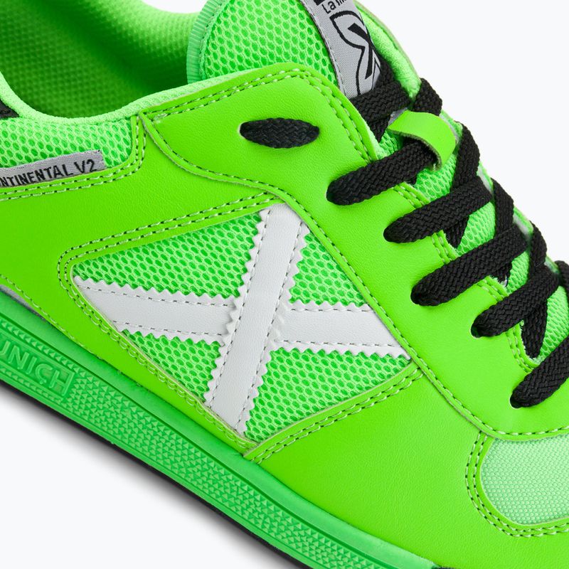 Cizme de fotbal pentru bărbați MUNICH Continental V2 verde 8