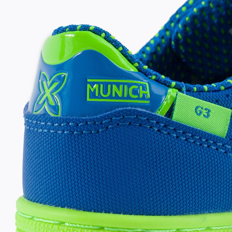 Ghete de fotbal pentru copii MUNICH G-3 Kid Vco Profit albastru