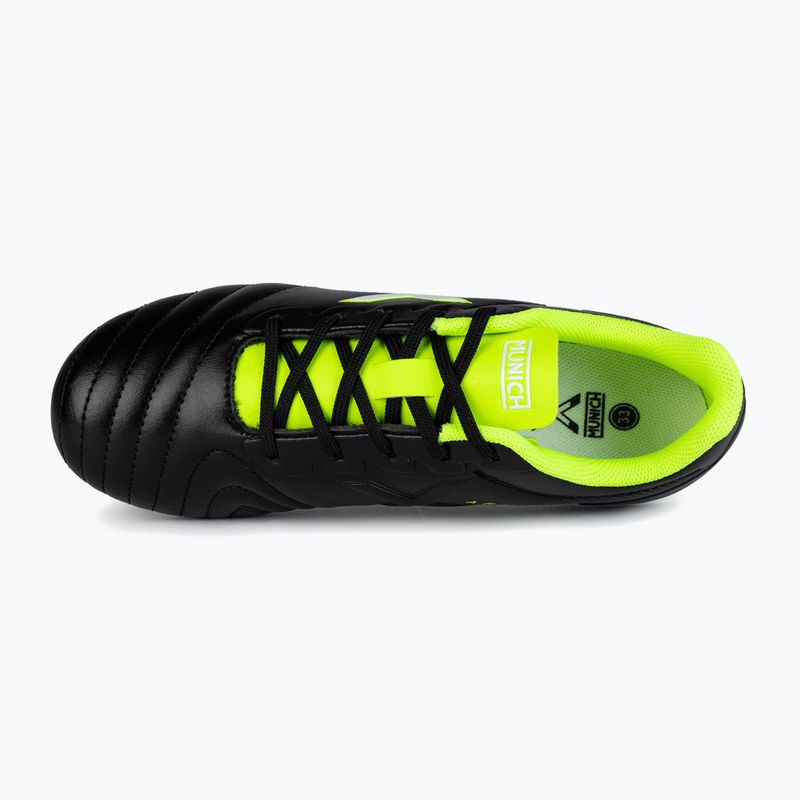 Ghete de fotbal pentru copii MUNICH Arenga Kid FG negro 11