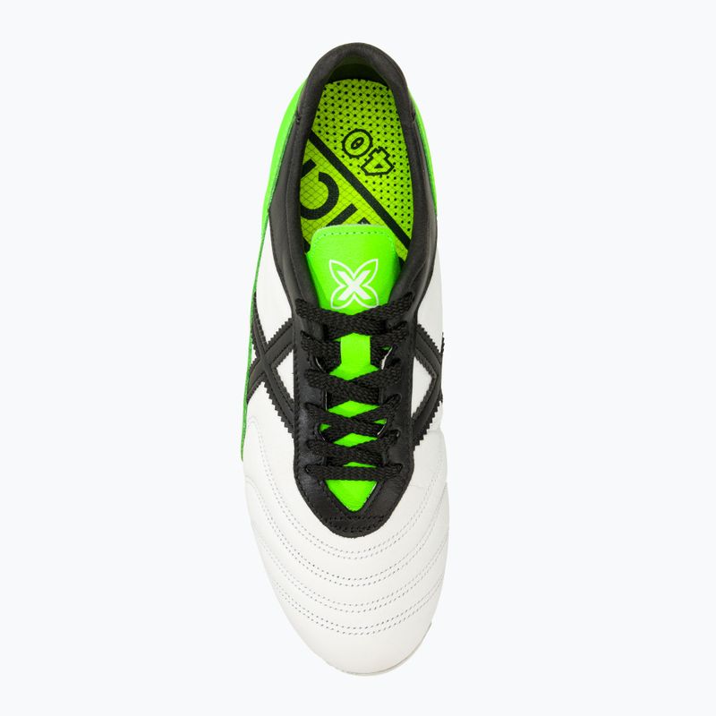 MUNICH Mundial 2.0 FG blanco/verde ghete de fotbal 5