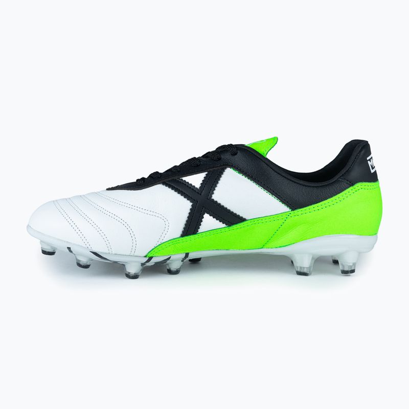 MUNICH Mundial 2.0 FG blanco/verde ghete de fotbal 9