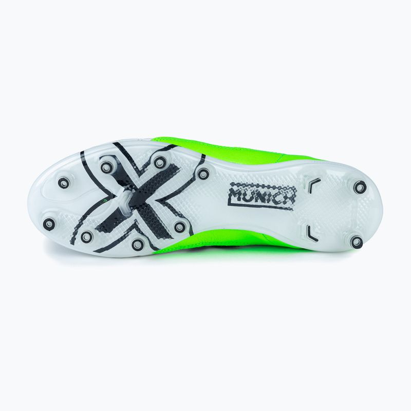 MUNICH Mundial 2.0 FG blanco/verde ghete de fotbal 12