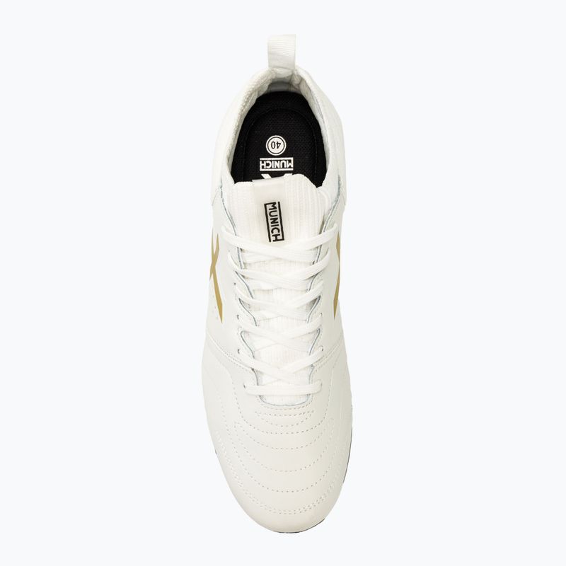 MUNICH Trick FG blanco blanco ghete de fotbal 5