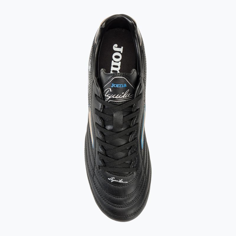 Încălțăminte de fotbal pentru bărbați Joma Aguila FG black/gold