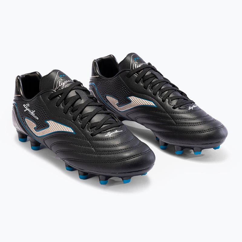 Încălțăminte de fotbal pentru bărbați Joma Aguila FG black/gold